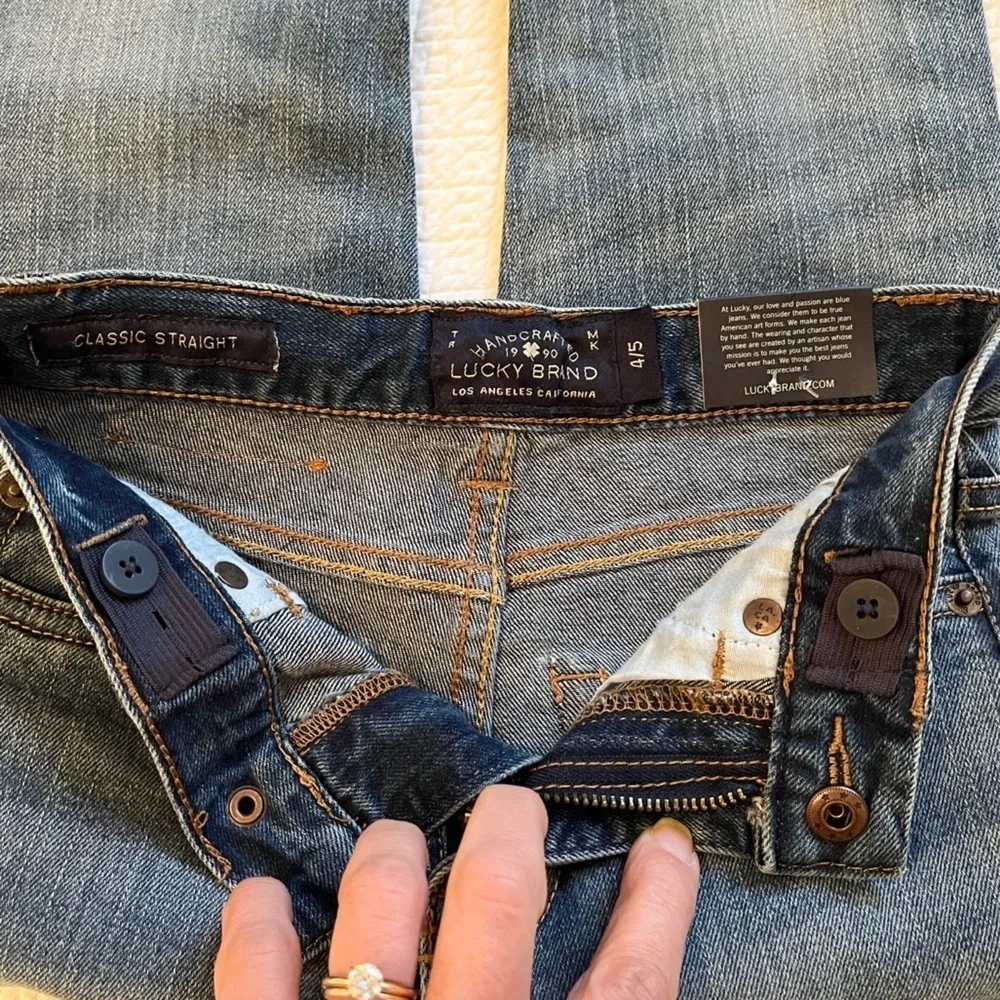 NWT Lucky Brand Boy’s Classic Straight Jeans Size 4/5